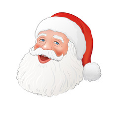 Weihnachtsmann, Kopf. ai