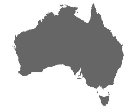 Australien in Grau