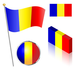 Romanian Flag Set
