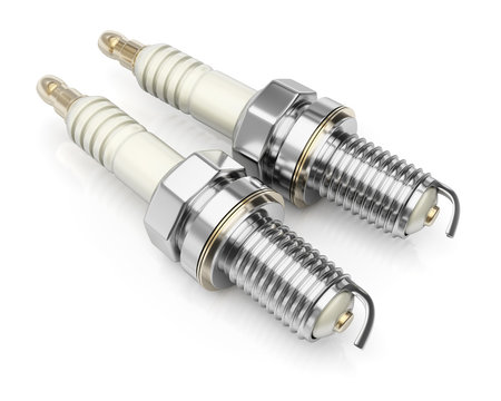 Two spark plugs