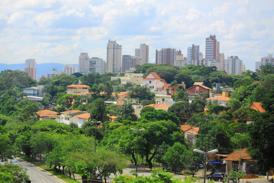 View Of Sao Paolo, Brazil