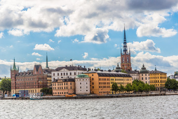 Fototapeta premium Old Town in Stockholm, Sweden