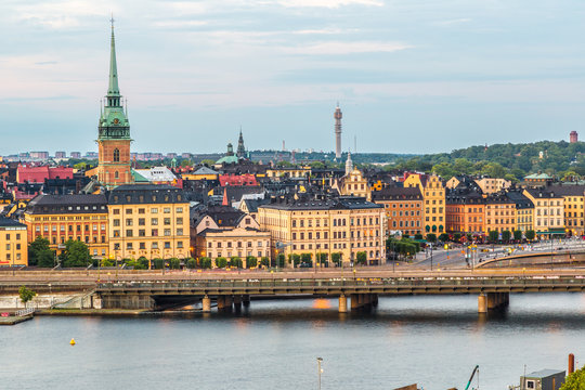 Panorama of  Stockholm, Sweden