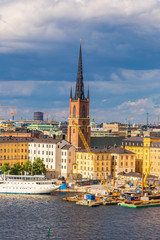 Obraz premium Gamla Stan, the old part of Stockholm, Sweden