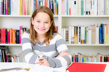 kind in der schulstunde