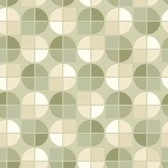 Vector geometric background, neutral spherical abstract seamless