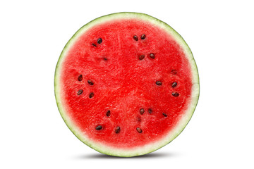 Sliced Watermelon - obrazy, fototapety, plakaty