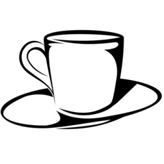 Coffee cup sketch