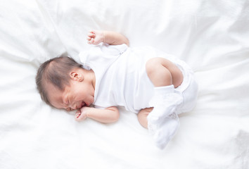 Obraz na płótnie Canvas Asian baby