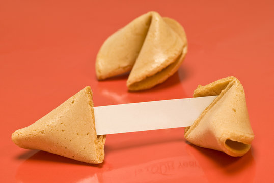 Blank Fortune Cookie