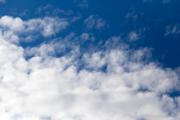 clouds on blue sky