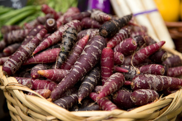 purple carrots