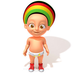 Baby Jake Rastafarian © krstevski