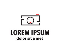 stylized photo camera