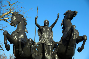 Fototapeta premium Queen Boudica statue