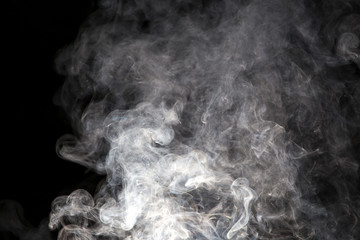 Obraz premium smoke on black background