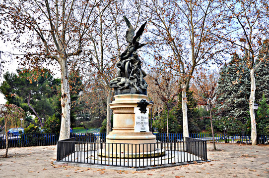 Madrid, monumento al pueblo del 2 de Mayo de 1808