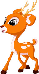 cute deer cartoon