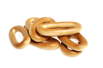 Bagels isolated on a white background