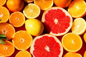 Fototapeta na wymiar Citrus fruit.