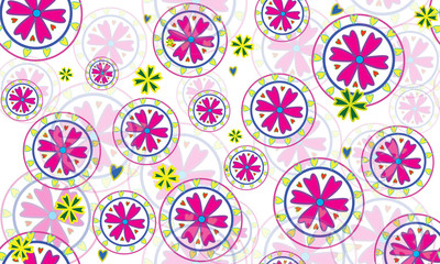 background with circles