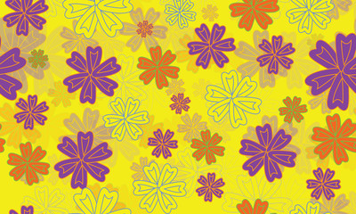 background with flowers