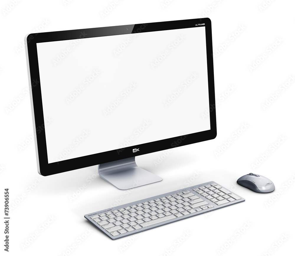 Poster desktop computer