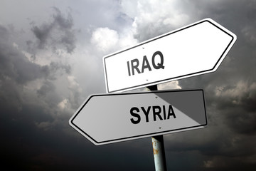 Iraq and Syria directions.