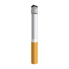 Burning cigarette
