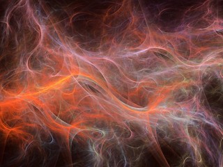 Abstract shapes background made of fractal textures.