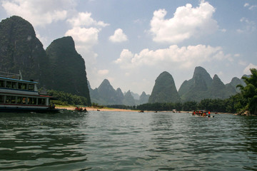 the landscape in guilin, china