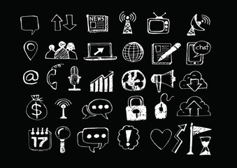 hand doodle Business doodles