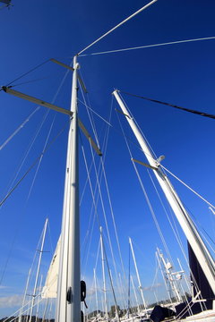 sail boat Yacht Masts