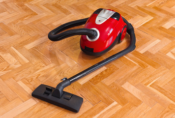 Vacuum cleaner on parquet