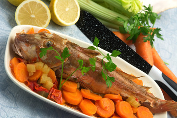 Gallinella all'acqua pazza