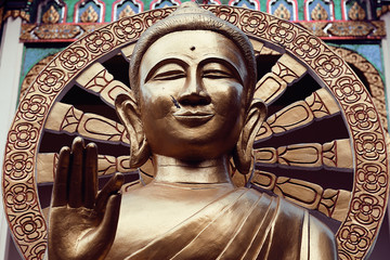 Statue of Buddha in Thailand, island Koh Samui