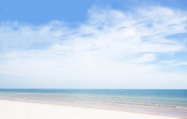Fototapeta premium Beach and tropical sea