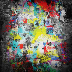 grunge paint background