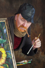Vincent van Gogh portrait of dedication - 73922735