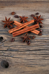cinnamon and star anise