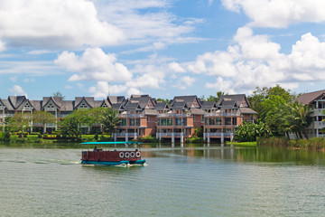 boat on lake 2