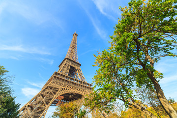 Eiffel Tower in Paris, France 