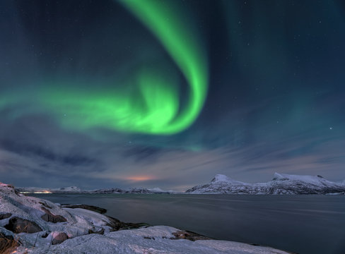 Nordlicht in  Norwegen