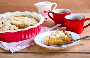 Pumpkin and apple cake