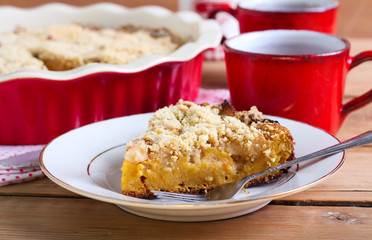 Pumpkin and apple cake