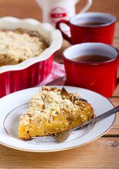 Pumpkin and apple cake