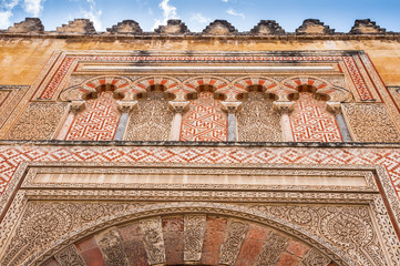 Side gate of Mezquita-Catedral, Cordoba (Spain)