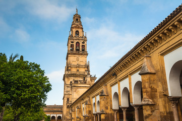 Fototapeta na wymiar Mezquita-Cathedral of Cordoba (Spain)