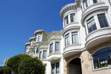 Wandcirkels plexiglas San Francisco bay windows © BlackMac