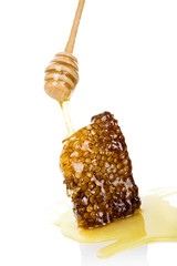 Luxurious honey background.